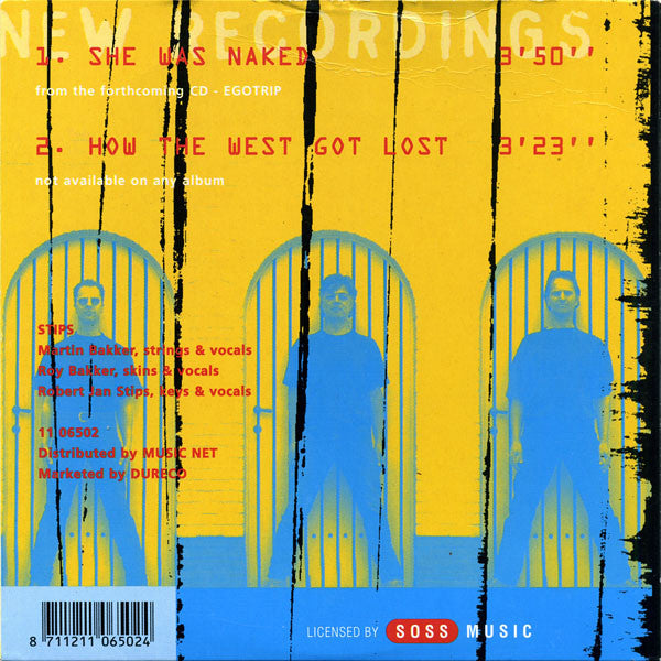 Robert Jan Stips : She Was Naked (CD, Single, Car)