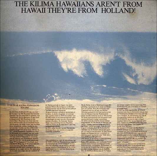 De Kilima Hawaiians : 50 - The Golden Jubilee Album (2xLP, Comp, Gat)