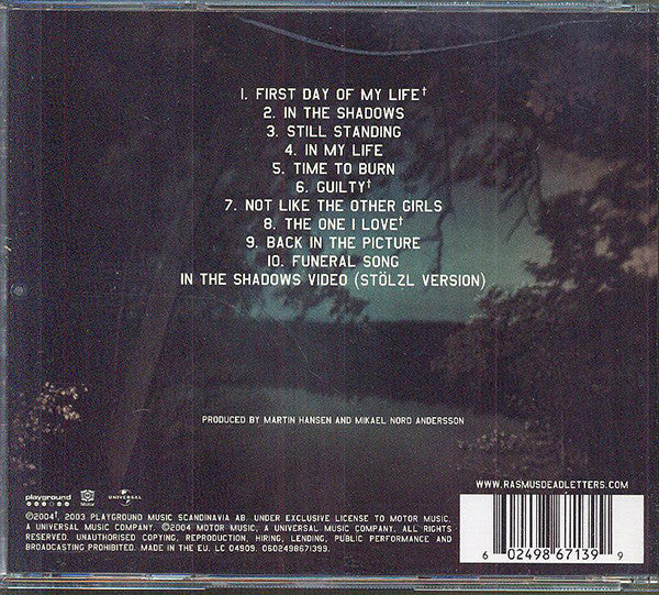 The Rasmus : Dead Letters (CD, Album)
