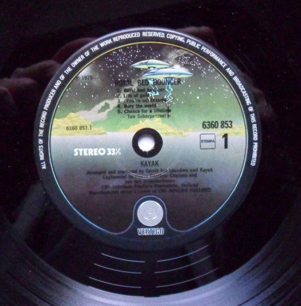 Kayak : Royal Bed Bouncer (LP, Album, RE)
