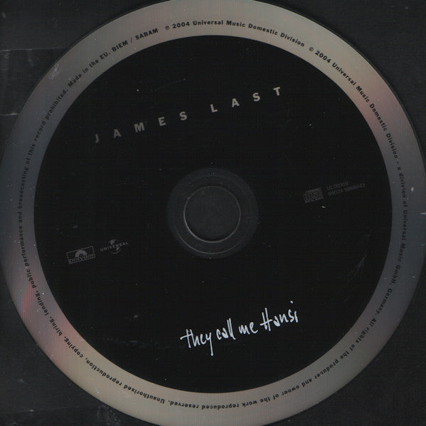 James Last : They Call Me Hansi (CD, Album)