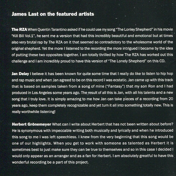 James Last : They Call Me Hansi (CD, Album)