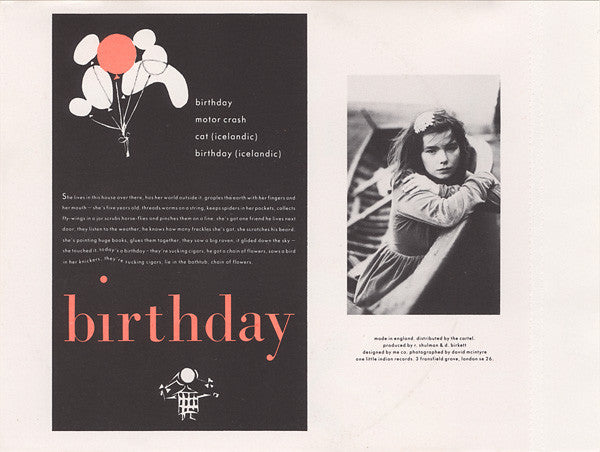 The Sugarcubes : Birthday (CD, Single)