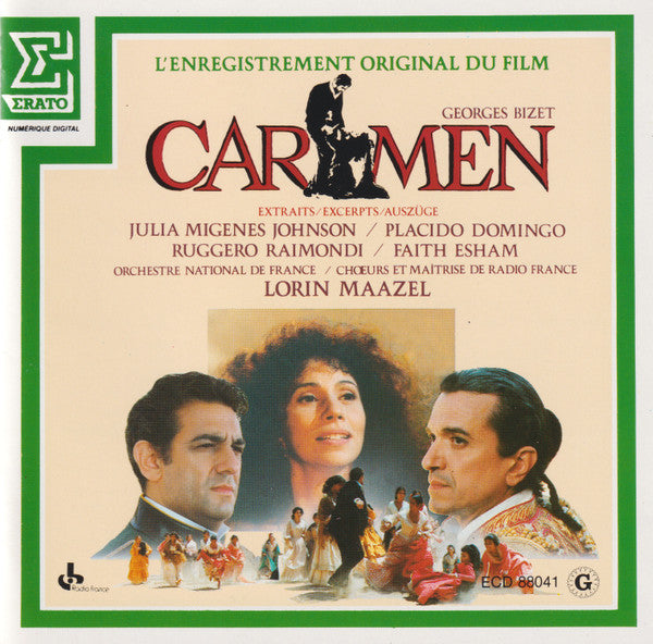 Georges Bizet / Julia Migenes Johnson, Placido Domingo, Ruggero Raimondi, Faith Esham, Lorin Maazel, Orchestre National De France, Chœur De Radio France Et Maîtrise De Radio France : Carmen (CD, Album, RE)