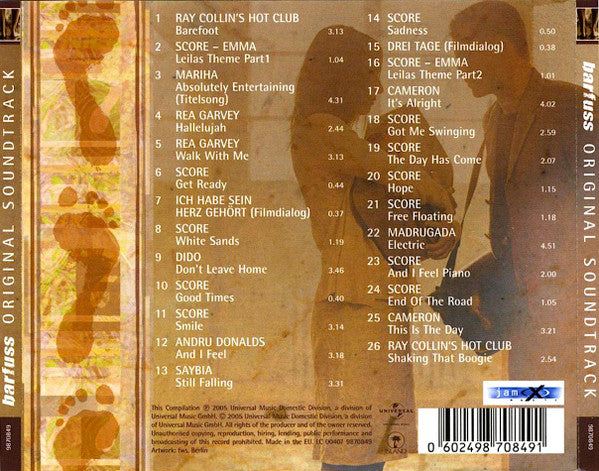 Various : Barfuss Original Soundtrack (CD, Comp)
