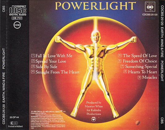 Earth, Wind & Fire : Powerlight (CD, Album, RE)