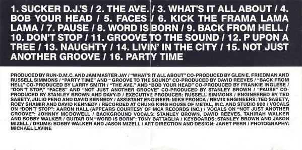 Run-DMC : Back From Hell (CD, Album)