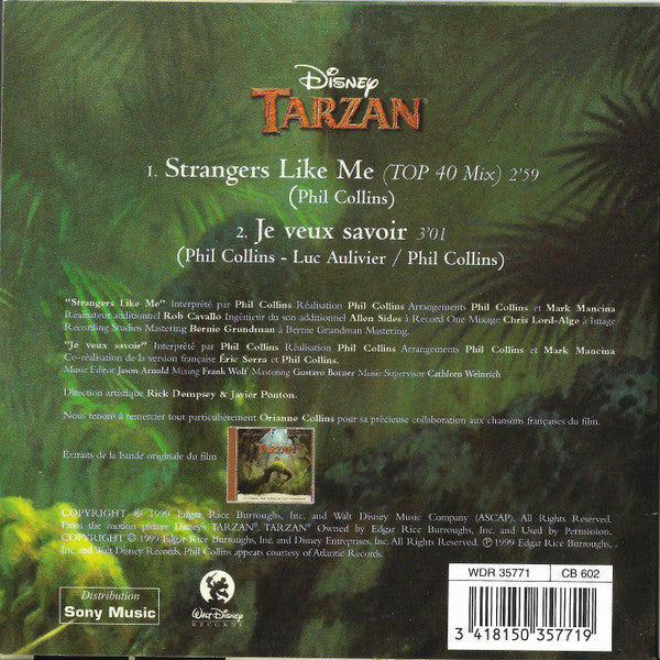 Phil Collins : Strangers Like Me (CD, Single)