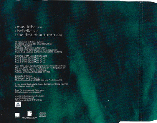 Enya : May It Be (CD, Maxi)