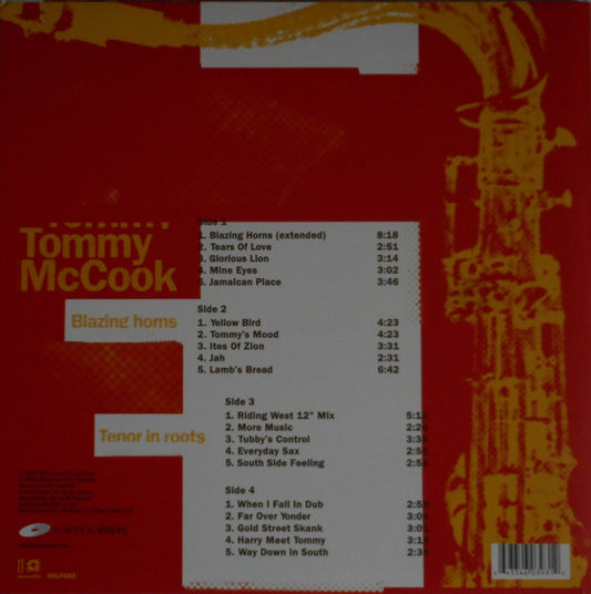 Tommy McCook : Blazing Horns / Tenor In Roots (2xLP, Comp, 180)