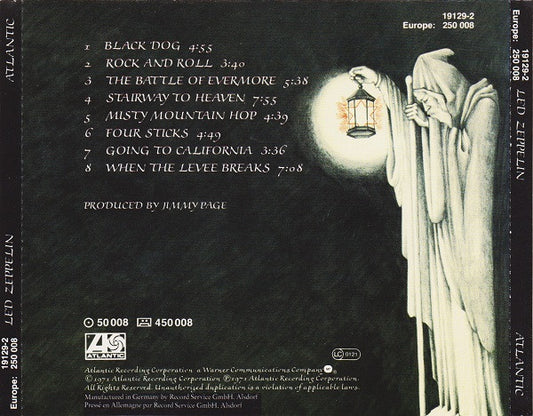 Led Zeppelin : Untitled (CD, Album, RE)
