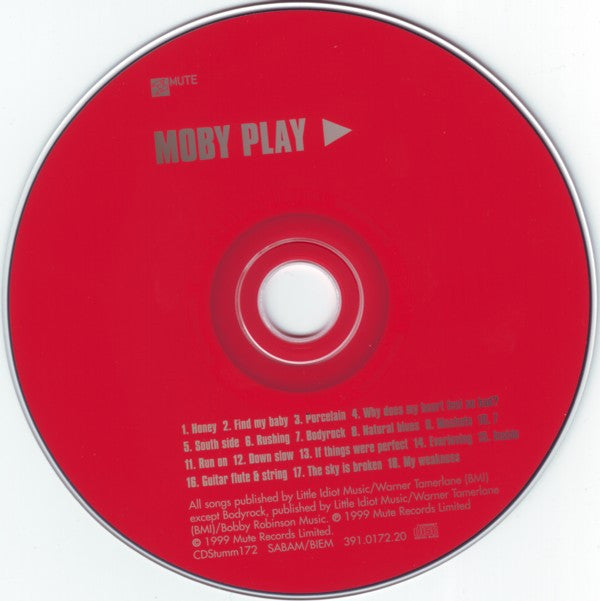 Moby : Play (CD, Album)