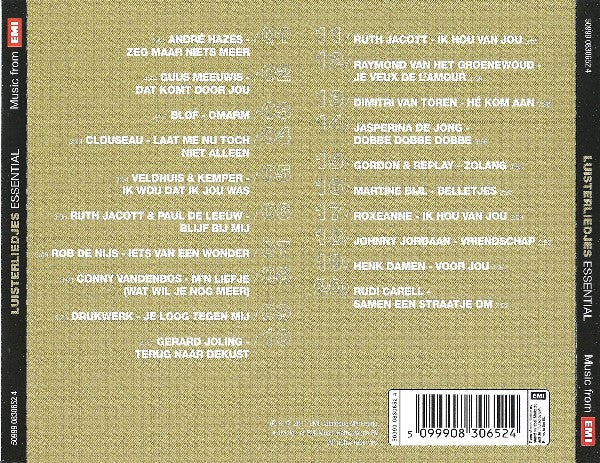 Various : Luisterliedjes Essential (CD, Comp)