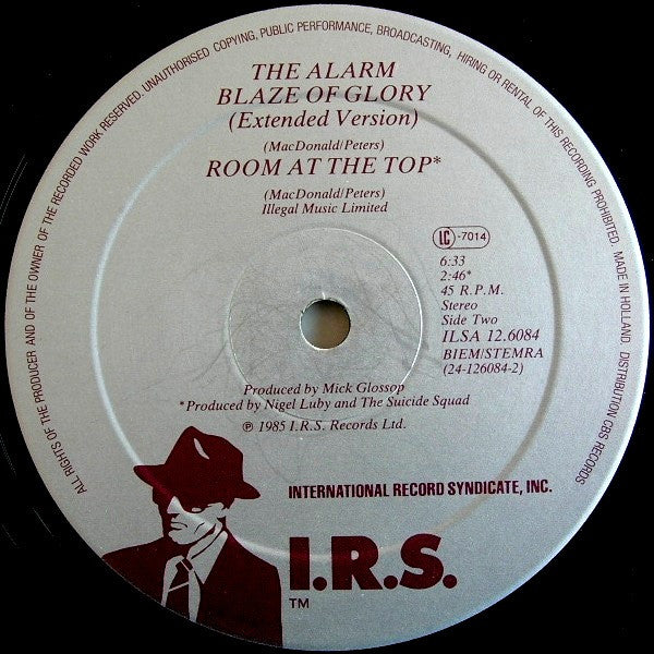 The Alarm : Absolute Reality (12", Maxi)