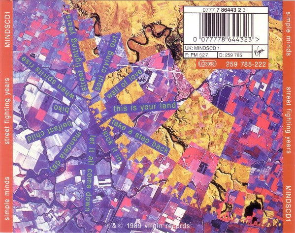 Simple Minds : Street Fighting Years (CD, Album)