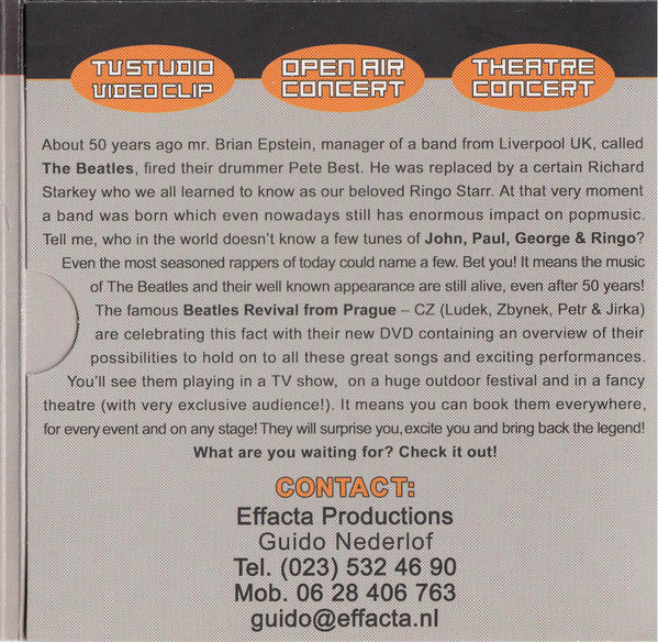 The Beatles Revival : Special Promo DVD - The Best Of (DVD-V, Promo)
