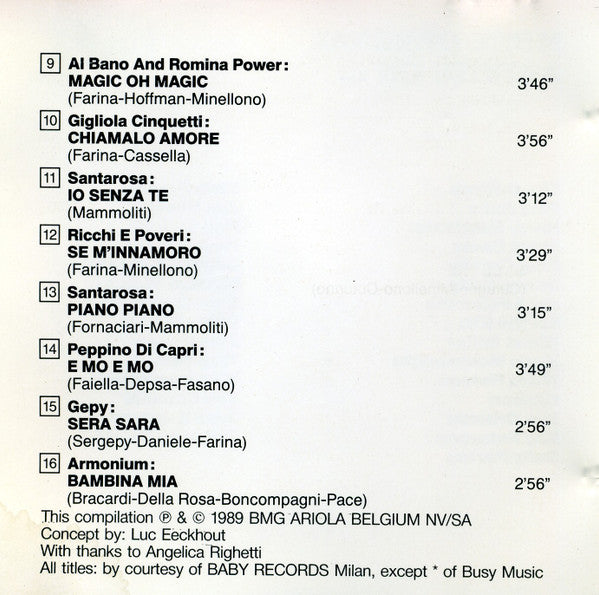 Various : Expresso Italiano 1 (CD, Comp)