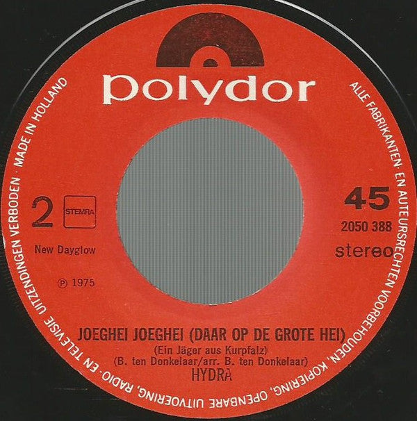 Hydra (12) : Als Het Gras Twee Kontjes Hoog Is (7", Single)