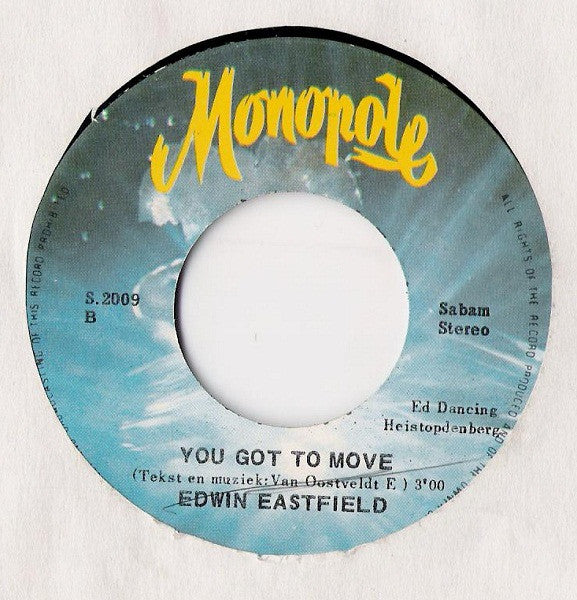 Edwin Eastfield : Don't Run Away (7")