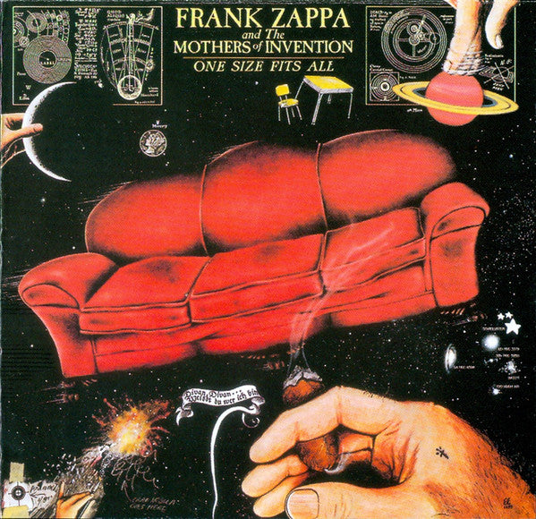 Frank Zappa And The Mothers : One Size Fits All (CD, Album, RE, RM, Dis)