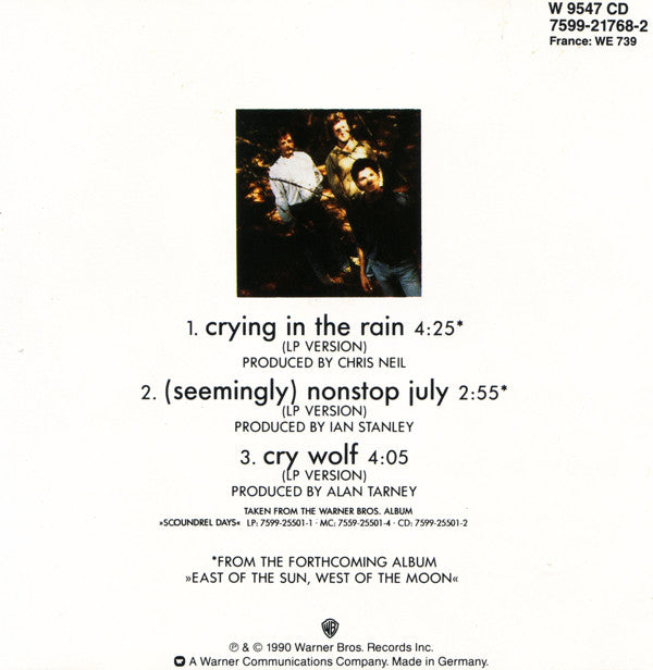a-ha : Crying In The Rain (CD, Maxi)