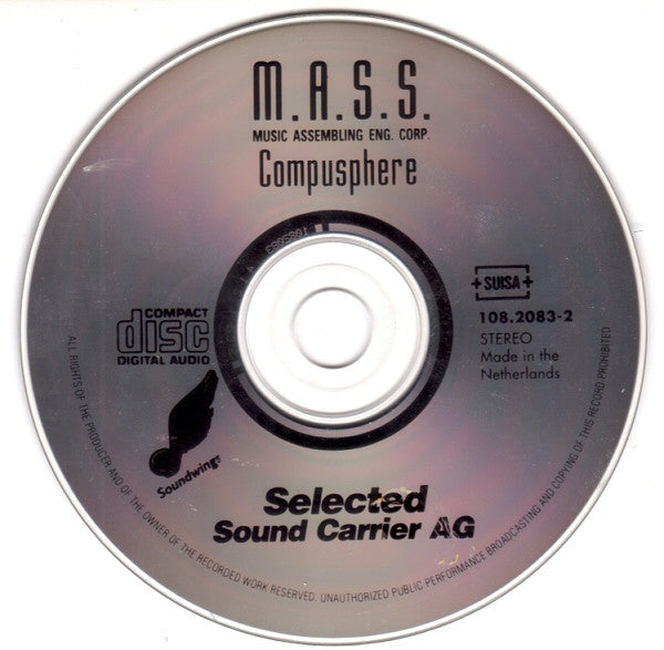 M.A.S.S. : Compusphere - Electronic & Computer Music Collection Vol. 2 (CD, Comp)