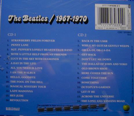 The Beatles : 1967-1970 (2xCD, Comp, RE, RM)