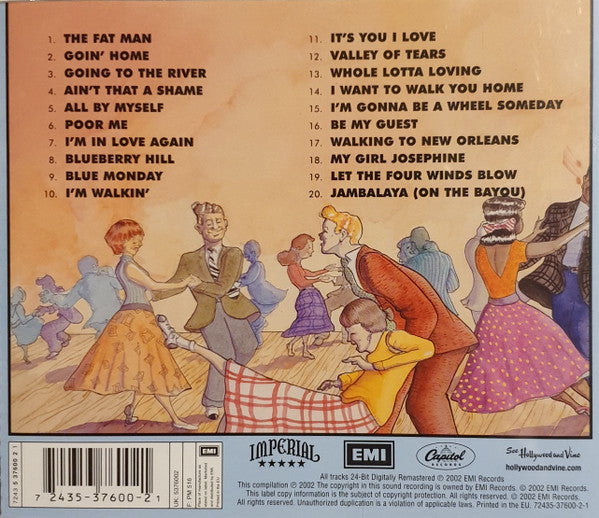 Fats Domino : The Fats Domino Jukebox (20 Greatest Hits) (CD, Comp)