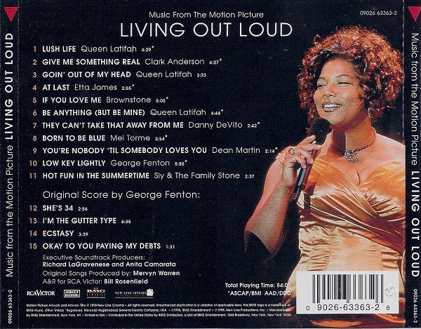 Various : Living Out Loud (Original Soundtrack Recording) (CD, Album)