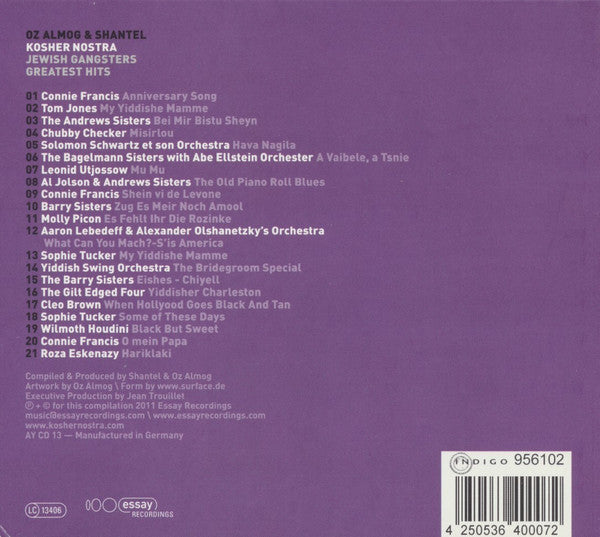 Oz Almog & Shantel : Kosher Nostra (Jewish Gangsters Greatest Hits) (CD, Comp)