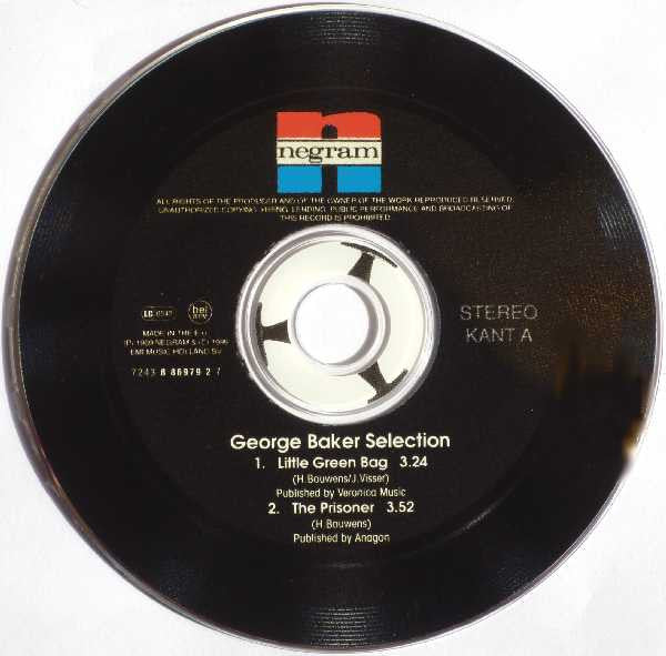 George Baker Selection : Little Green Bag (CD, Single)