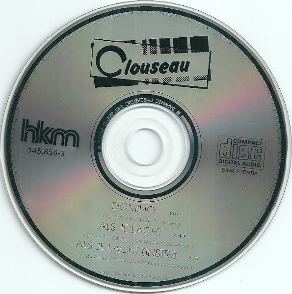 Clouseau : Domino (CD, Single)