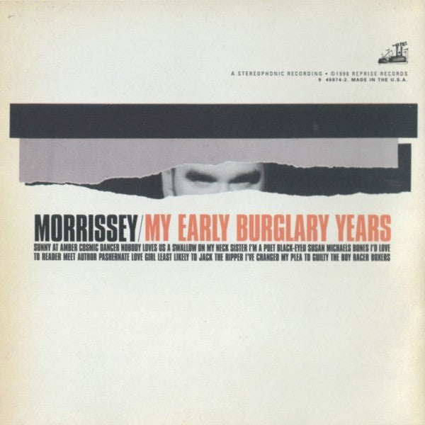 Morrissey : My Early Burglary Years (CD, Comp, Enh, WEA)