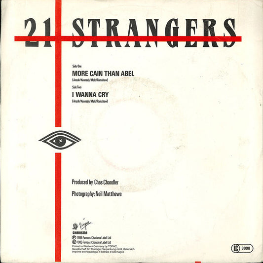 21 Strangers : More Cain Than Abel (7", Single)
