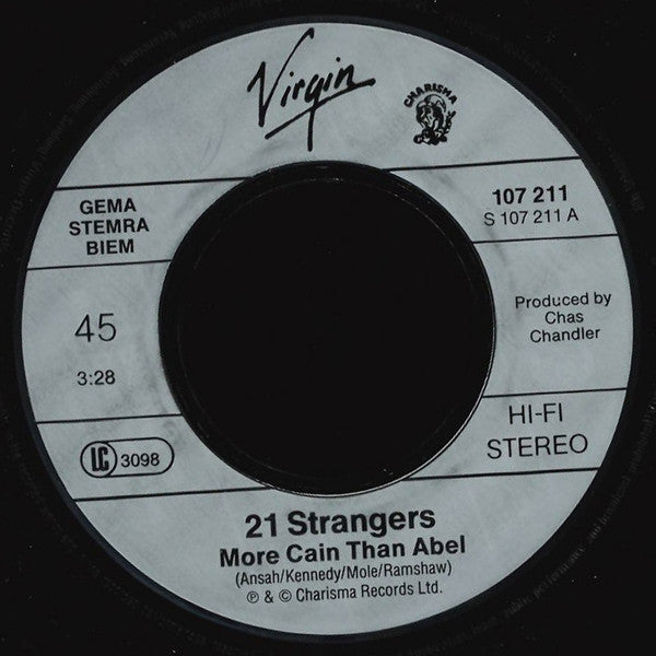 21 Strangers : More Cain Than Abel (7", Single)