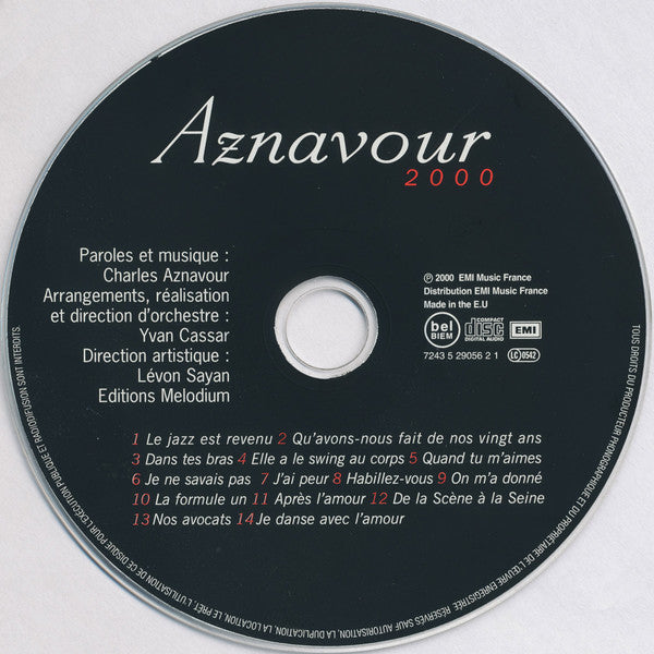 Charles Aznavour : 2000 (CD, Album)