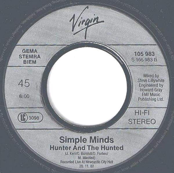 Simple Minds : Waterfront (7", Single)