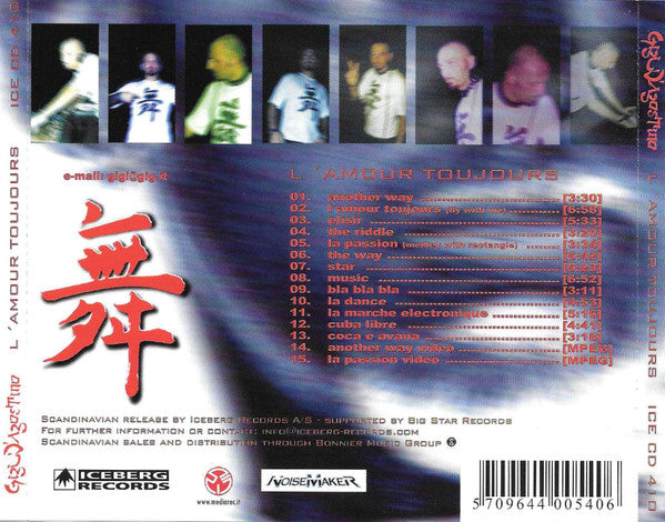 Gigi D'Agostino : L'Amour Toujours (CD, Album, Enh, S/Edition)