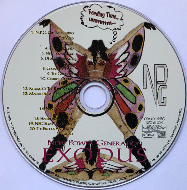 The New Power Generation : Exodus (CD, Album)