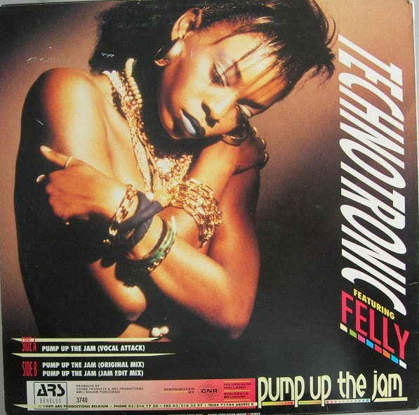 Technotronic Featuring Felly : Pump Up The Jam (12")