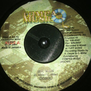 Doniki : Mr. Man (7")