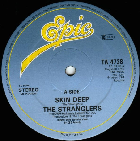 The Stranglers : Skin Deep (12", Single)