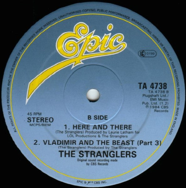 The Stranglers : Skin Deep (12", Single)