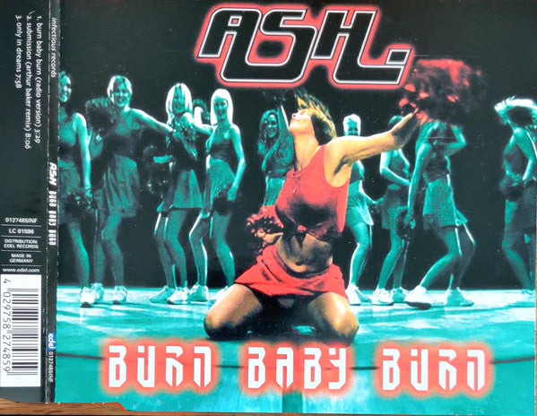 Ash : Burn Baby Burn (CD, Single)