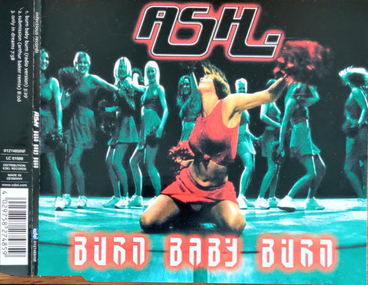 Ash : Burn Baby Burn (CD, Single)