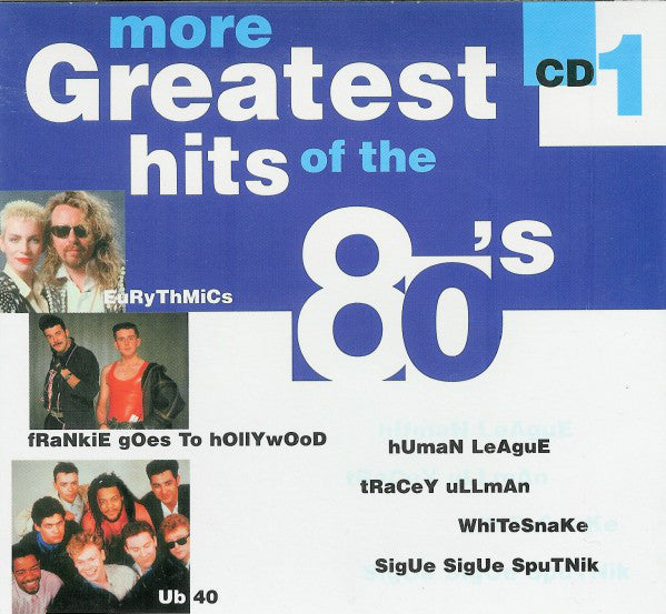 Various : More Greatest Hits Of The 80's (8xCD + Box, Comp)