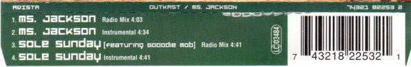 OutKast : Ms. Jackson (CD, Single)