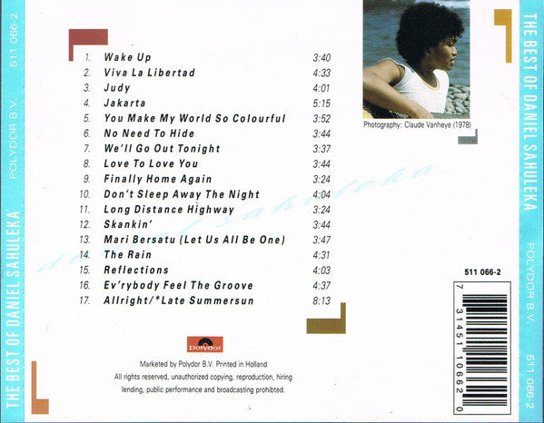 Daniel Sahuleka : The Best Of (CD, Comp)