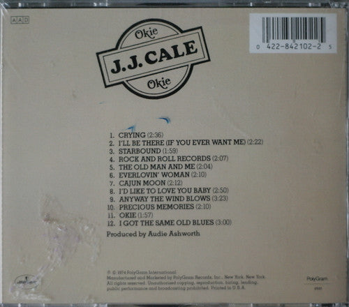 J.J. Cale : Okie (CD, Album, RE)