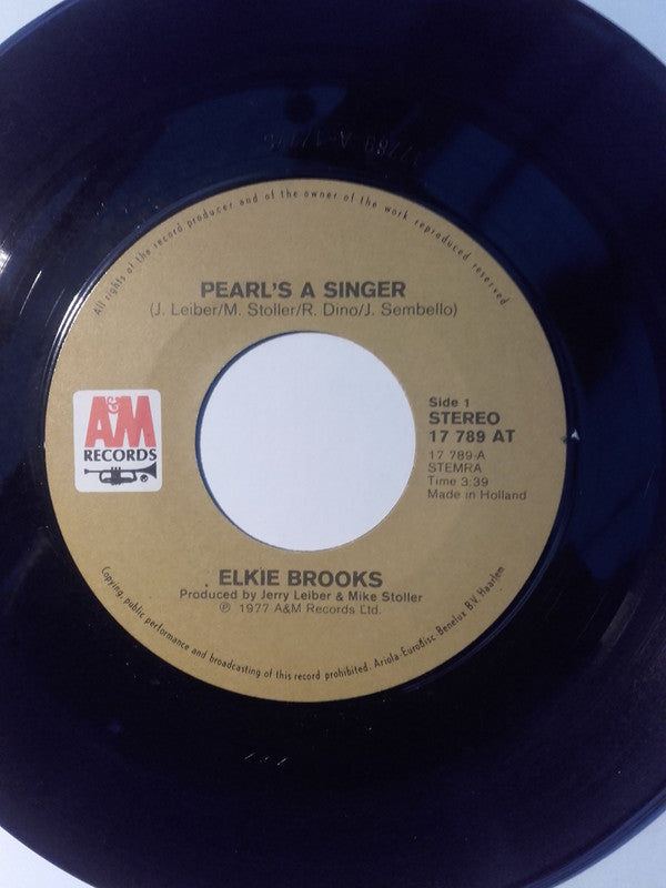 Elkie Brooks : Pearl's A Singer (7", Single)